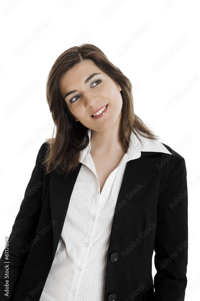 Portrait of a young and beautiful business woman Portrait of a young and beautiful business woman