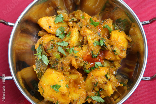 Bombay Aloo, Indian vegetable curry