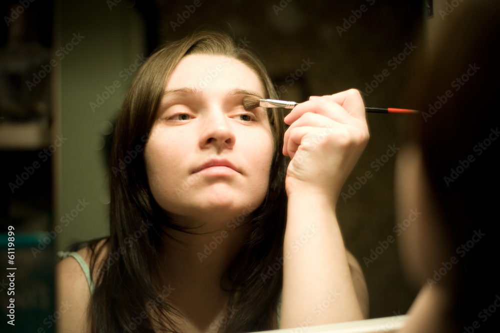 Fototapeta premium Young women makeup