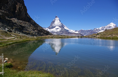 Badetraum unterm Matterhorn