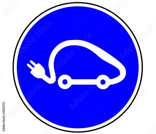 Panneau de Signalisation (Voiture electrique)