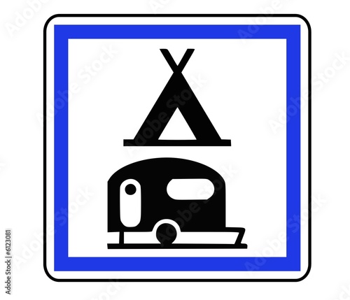 Panneau de Signalisation (Terrain de camping - CE4c)