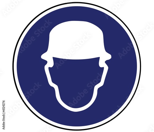 Panneau de Signalisation (Port casque obligatoire)