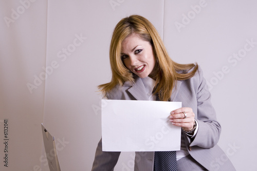 Obraz w ramie Work in office
