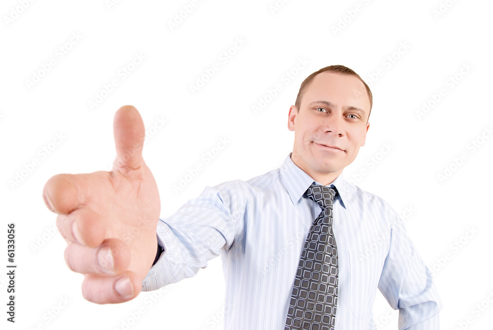merry lad with big hand merry lad with big hand