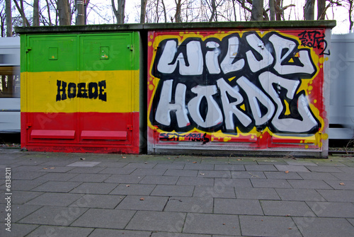 Wilde Horde Graffitie