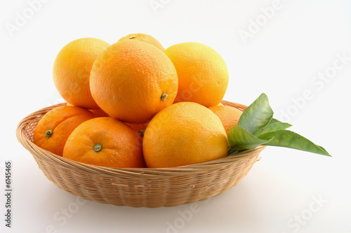 Oranges in Basket