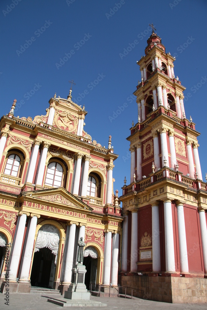 Franciscan church in Salta, northwest Argentina