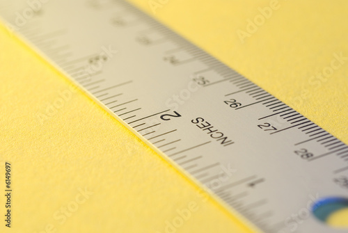 a metal ruler