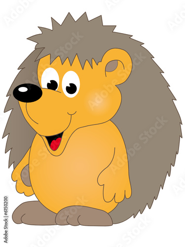 Kleiner gelber Igel