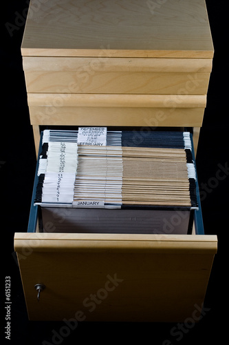 File Cabinet and 43 Folders