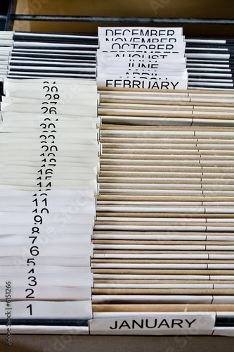 File Cabinet and 43 Folders