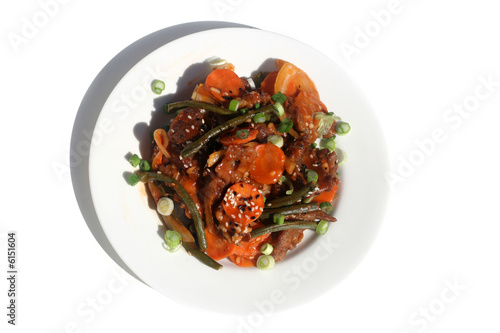 Chinese Food - Spicy Beef a...