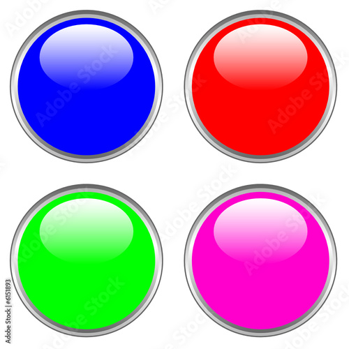 Bunte Buttons
