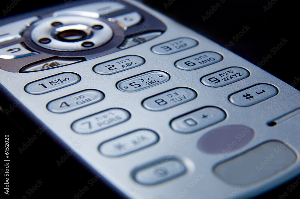 Mobile phone in close-up - video call conversation Mobile phone in close-up - video call conversation