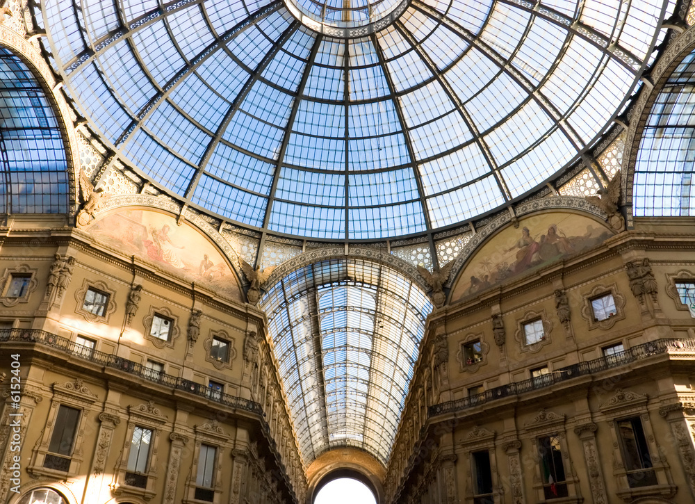 Milan trade center. Popular tourist place.