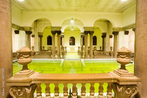 swimming pool in the public baths