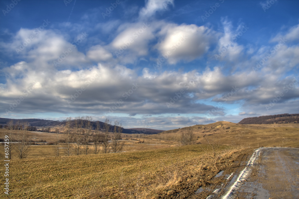 Countryside landscape