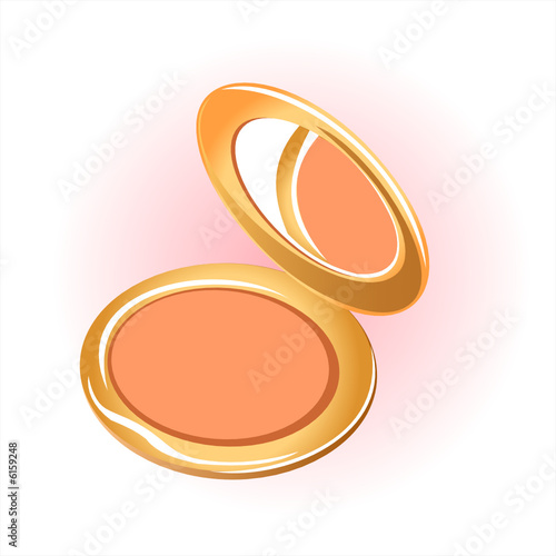 cosmetic powder compact