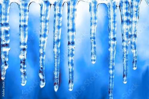 Blue icicles