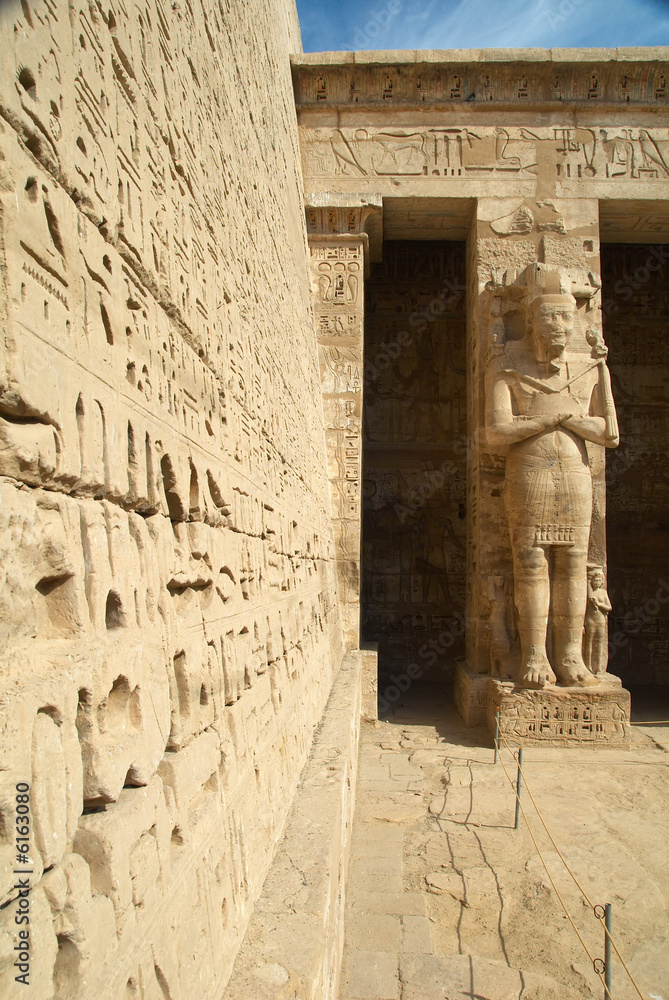 Medinet Habu ancient Egypt temple