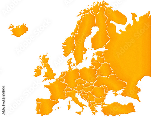 Carte Europe Sable