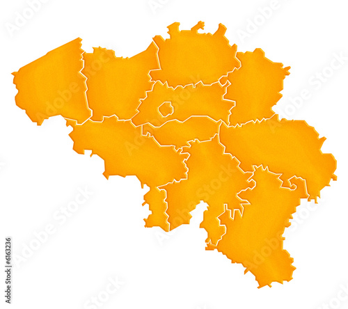 Carte Belgique Sable