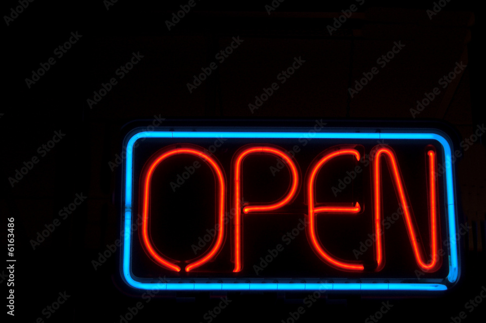 Neon Open Sign Neon Open Sign