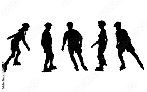Foto inline skater - personen