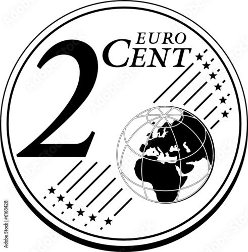 Pièce de 2 cents d'euro