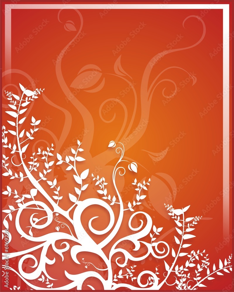 Abstract flower background,