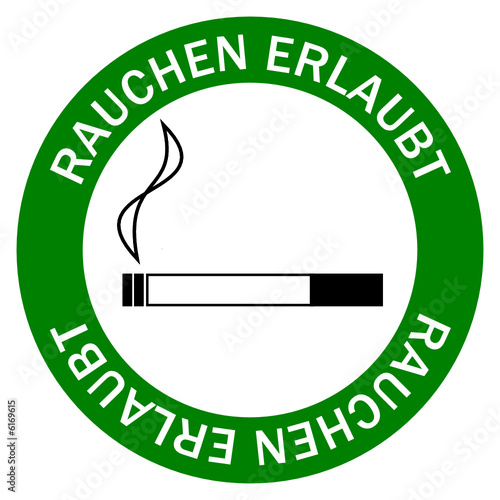 rauchen erlaubt