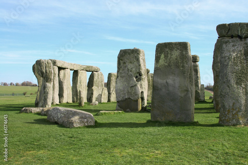 A Photograph of a the mystical stonehenge