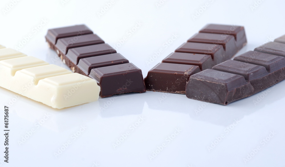 Barres de chocolats Barres de chocolats