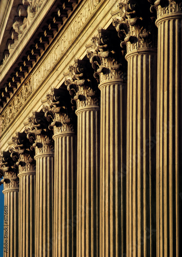 U.S. Supreme Court Building facade and columns