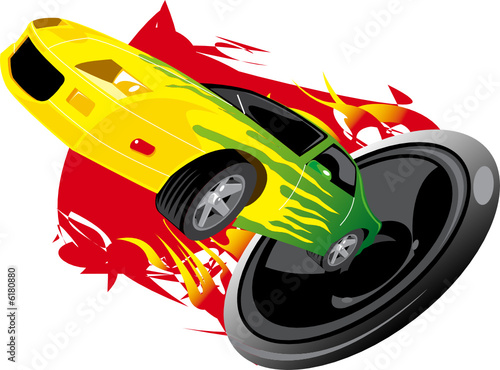 carro con audio