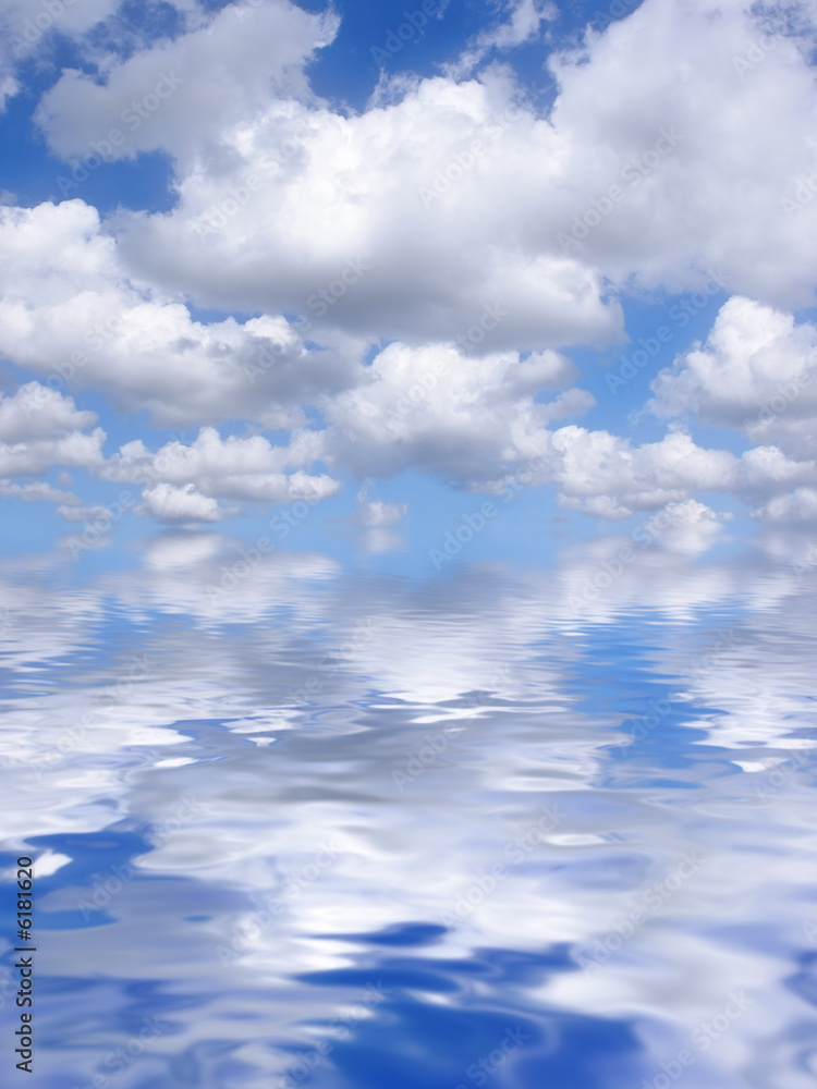 Fototapeta premium Sky and Water Elements