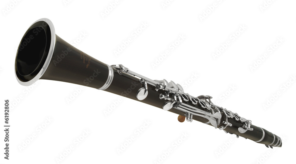 Naklejka premium CLARINETTE