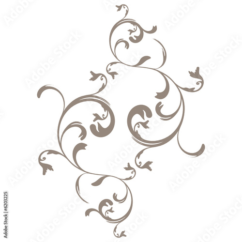 vector serie - flower arabesque