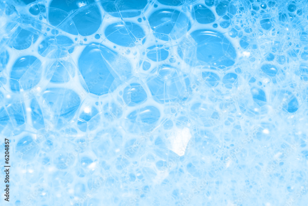 Soap bubbles. structure in a blue tonality. Soap bubbles. structure in a blue tonality.