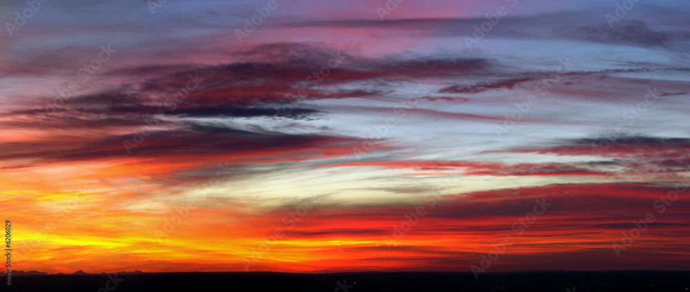 abendhimmel panorama