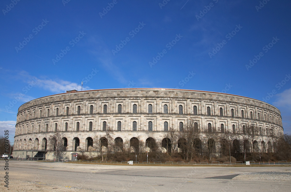 Exterieur du Palais des Congres d'Hitler, Nuremberg