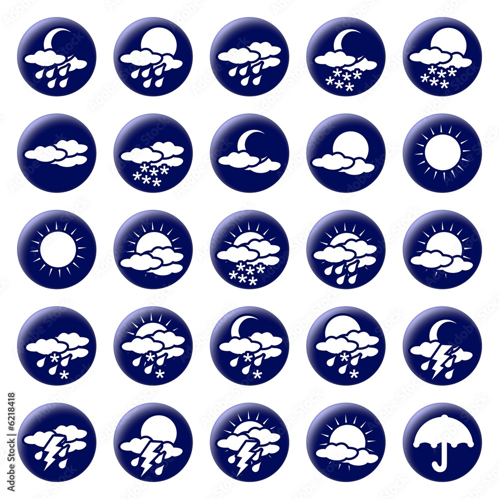 Weather button Weather button