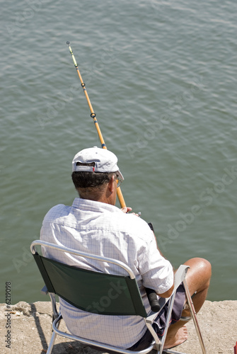 Man fishing