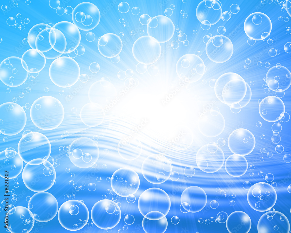 Air bubble background