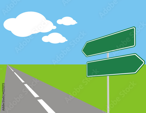 road sign