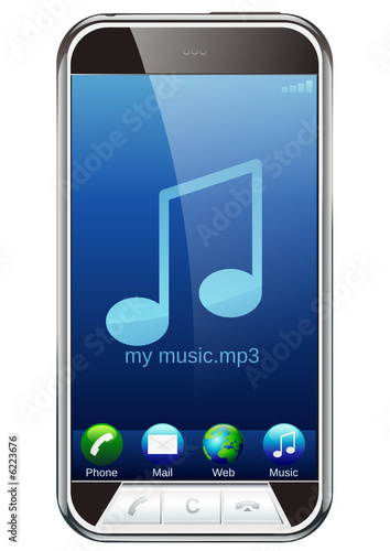 Smartphone : lecteur MP3