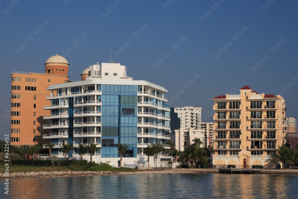 Obraz premium Waterfront Condos