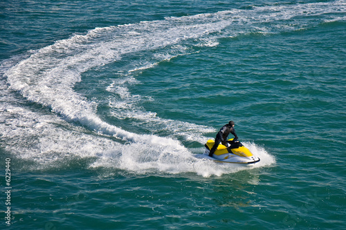 Jet Ski off Brighton Pier