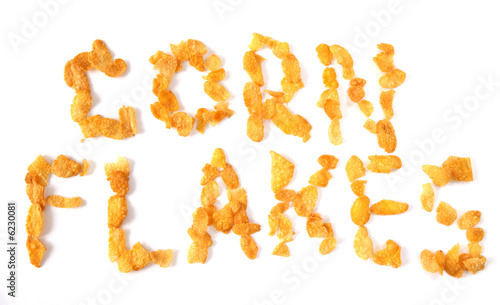 Corn flakes from corn flakes